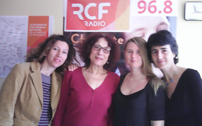 Catherine Ravenne, directrice artistique, Cécile Côte, Sarah Richards et Laurence Esquieu